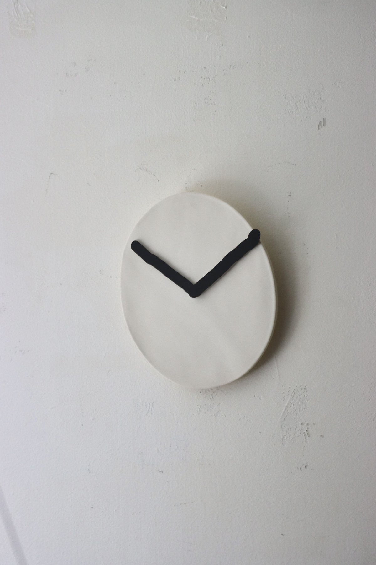 インテリア時計 shokki wall clock white SHOKKI