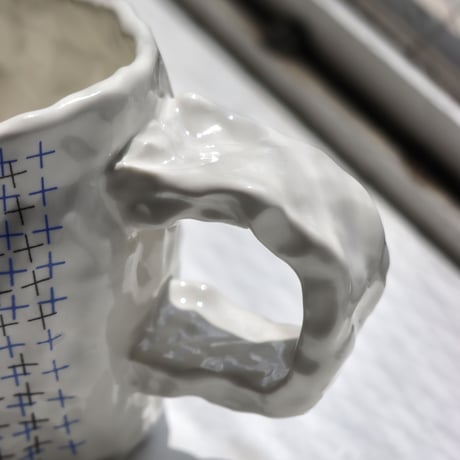"SHOKKI" Mug - M - pattern