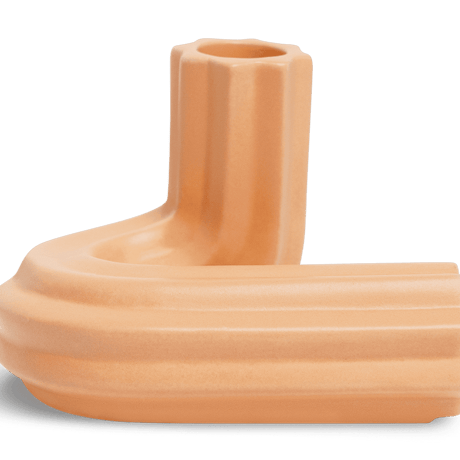 "OCTAEVO" Templo Candle Holder - tangerine  -