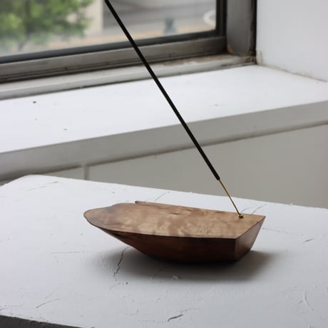 " TORINOKI FURNITURE " Wood Incense Holder / お香立て