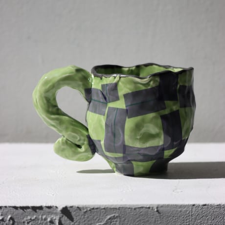 "SHOKKI" Mug - M - pattern
