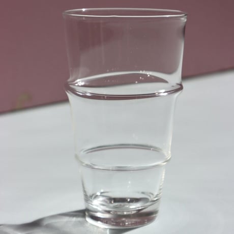 " Laurence Brabant " Decales Glass Tumblers - Medium -