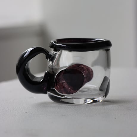 “ MIWA ITO × BLACK " MOO MOO MUG  - K