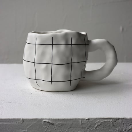 "SHOKKI" Mug - M - pattern