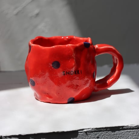 "SHOKKI" Mug - M - pattern