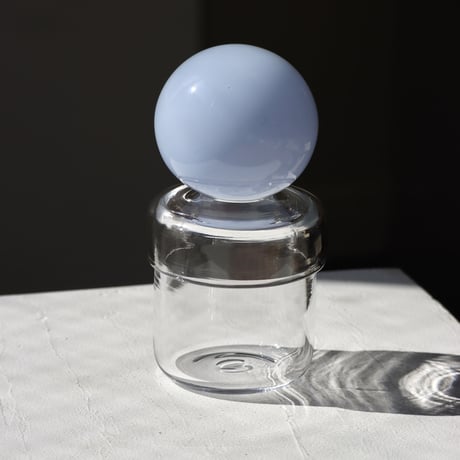 " RUKA Glass " ORB CANISTER - F