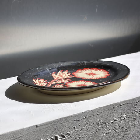 " Noda Natsumi ”  OVAL PLATE
