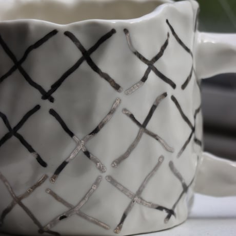 "SHOKKI" Mug - M - pattern