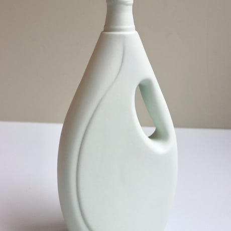 "Foekje Fleur" porcelain bottle vase - mint -