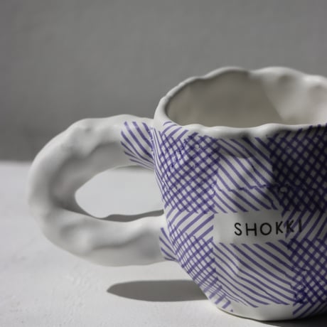 "SHOKKI" Mug - M - pattern