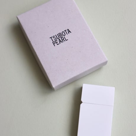 "TSUBOTA PEARL" HARD EDGE COLOR - White -