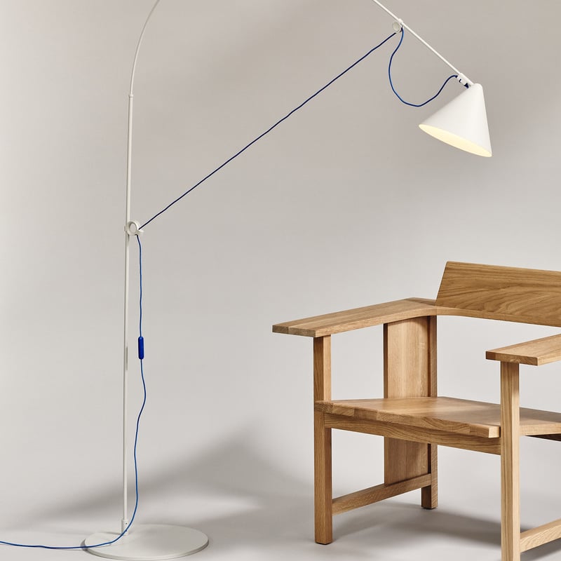 フロアスタンド Midgard Ayno Floor Lamp Grey Orange AYNO L floor lamp [grey×orange]／Midgard designed by Stefan Diez
