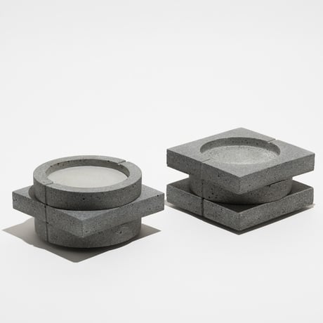 "YOHEI KIKUCHI" Tile 1923 Square - gray/グレー