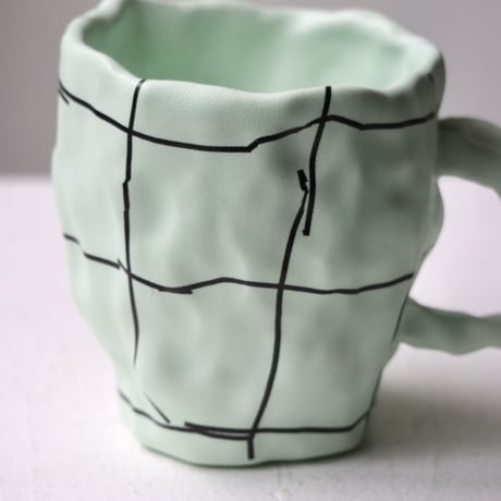 "SHOKKI" Mug - M - pattern