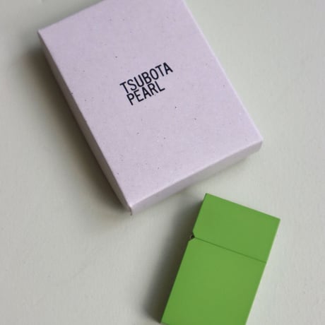 "TSUBOTA PEARL" HARD EDGE COLOR - Light green -