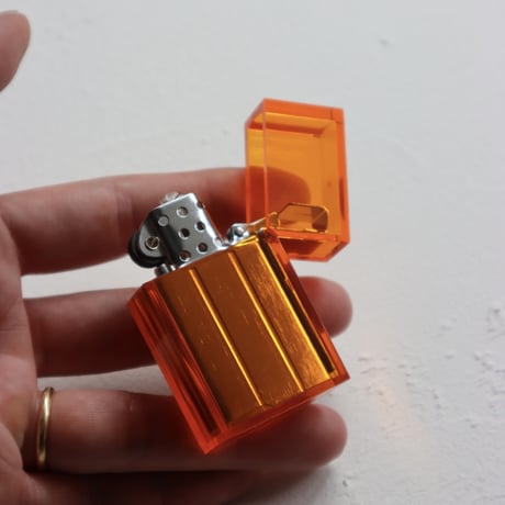 "TSUBOTA PEARL" HARD EDGE TRANSPARENT COLOR - Orange -