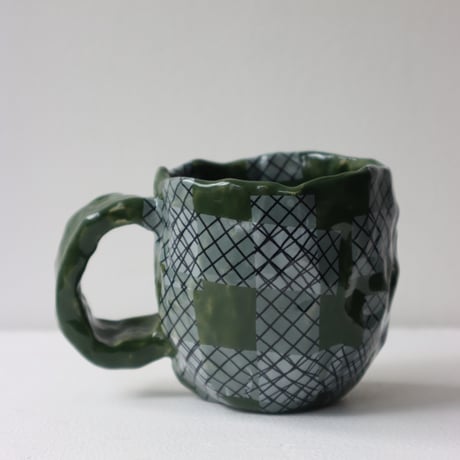 "SHOKKI" Mug - M - pattern