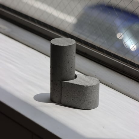 "YOHEI KIKUCHI" Pillar / Maru - gray&gray/グレー&グレー