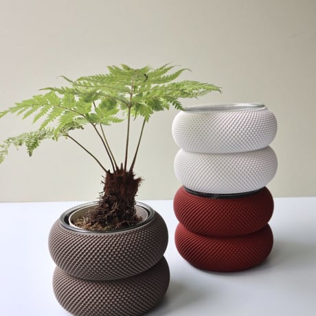 "Sheyn." Dorn 253g 1c Planter - Graphite -