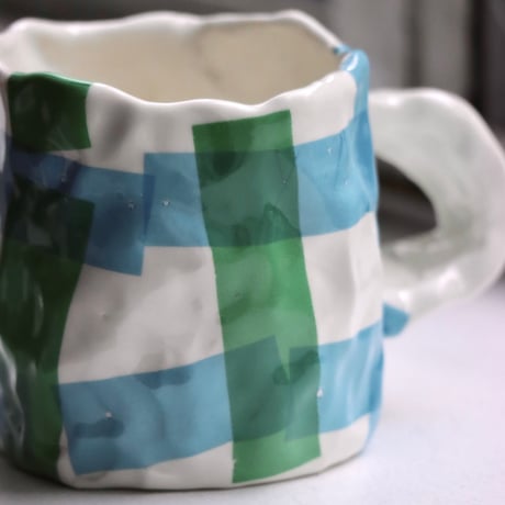 "SHOKKI" Mug - M - pattern