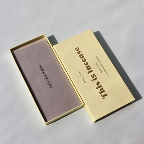 "This is Incense" BONDI