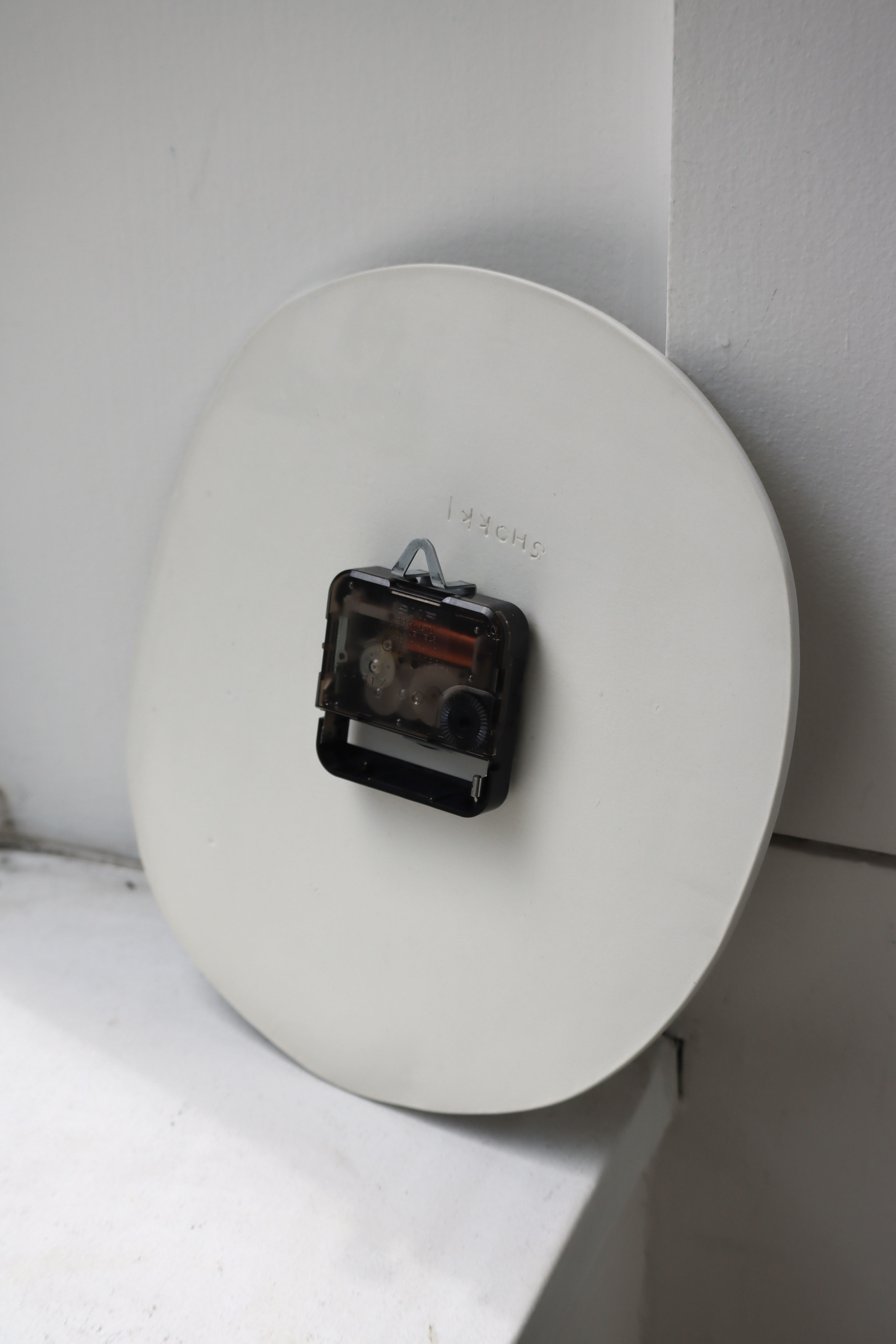インテリア時計 shokki wall clock white SHOKKI