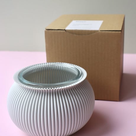"Sheyn." Zayl 126g Planter - Cool Grey  -