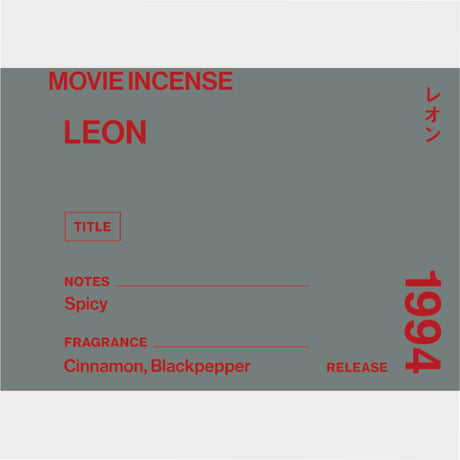 " AGNI TOKYO " Incense - LEON / レオン