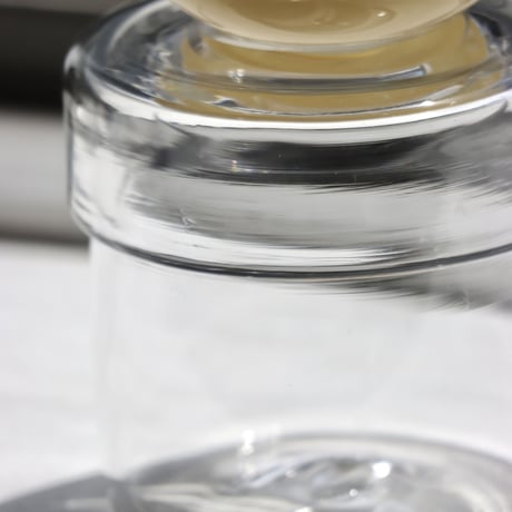 " RUKA Glass " ORB CANISTER - C