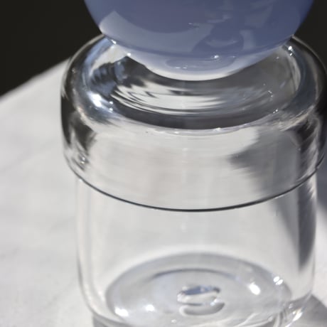 " RUKA Glass " ORB CANISTER - F