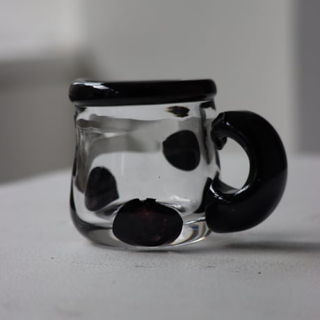 “ MIWA ITO × BLACK " MOO MOO MUG  - F