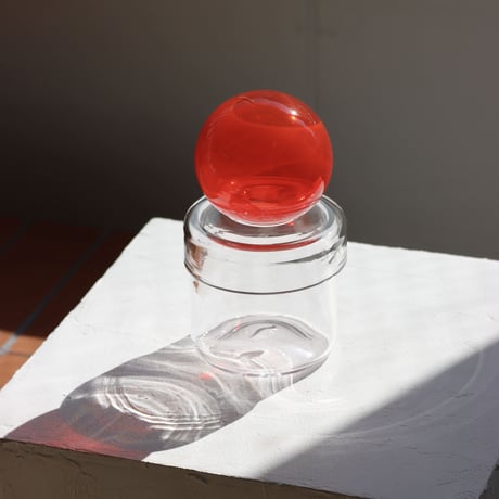 " RUKA Glass " ORB CANISTER - D