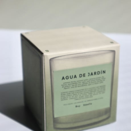 "Boy Smells"   AGUA DE JARDÍN