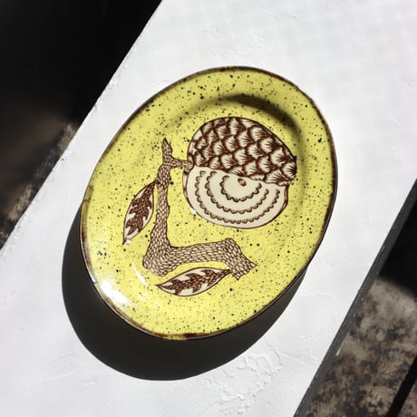 " Noda Natsumi ”  OVAL PLATE