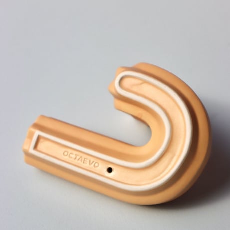 "OCTAEVO" Templo Candle Holder - tangerine  -