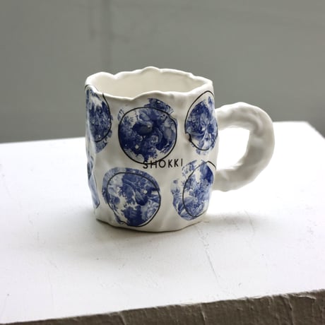 "SHOKKI" Mug - M - pattern