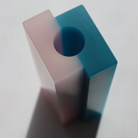 "dean toepfer" VASE VERSA  - pink / teal -