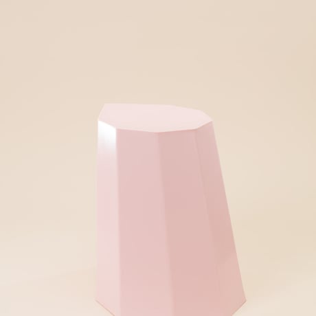"Martino Gamper" Arnold Circus Stool  - BABY PINK -