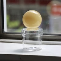 " RUKA Glass " ORB CANISTER - C