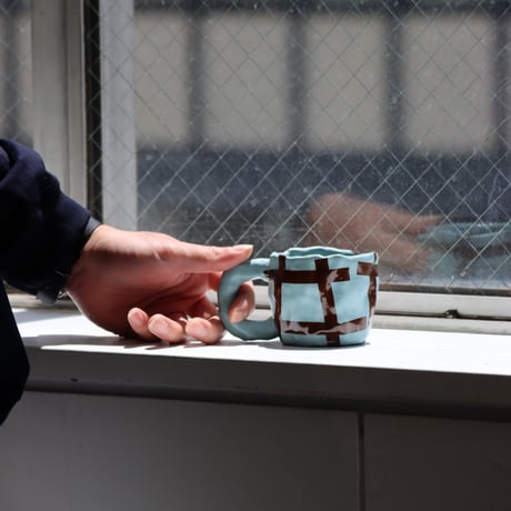 "SHOKKI" Mug - M - pattern
