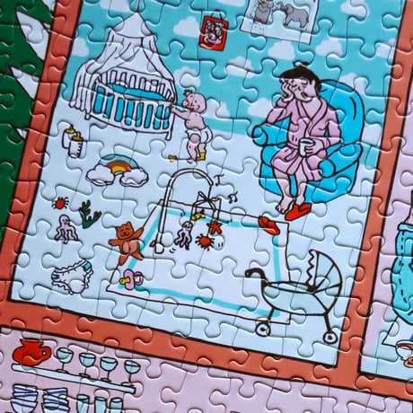 "Coucou Suzette" HOME SWEET HOME JIGSAW PUZZLE