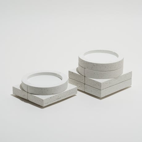"YOHEI KIKUCHI" Tile 1923 Circle - white/ホワイト