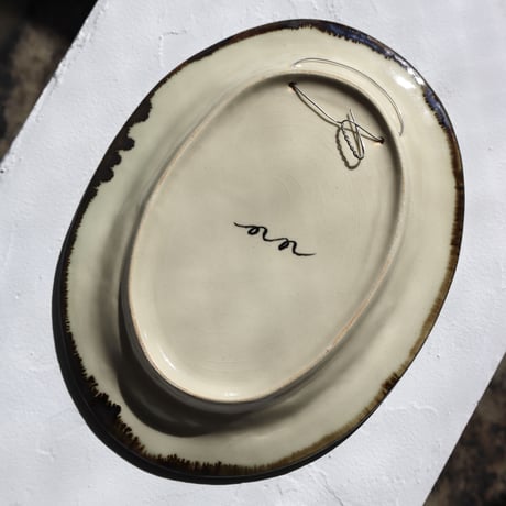 " Noda Natsumi ”  OVAL PLATE
