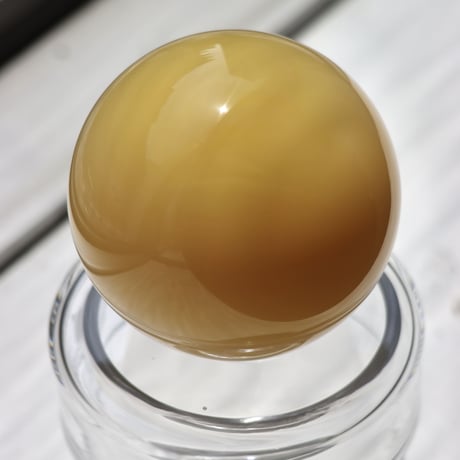 " RUKA Glass " ORB CANISTER - E