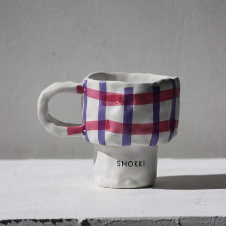 "SHOKKI" Mug - M - pattern