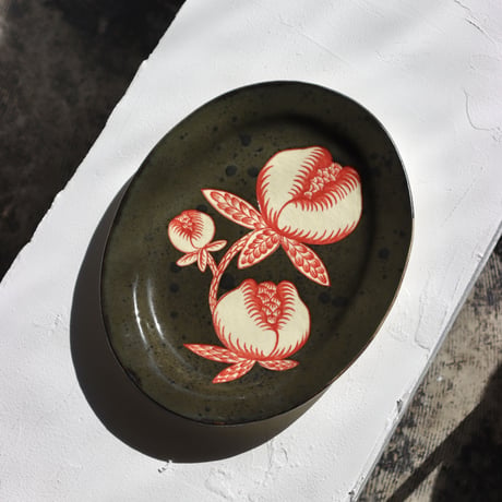 " Noda Natsumi ”  OVAL PLATE