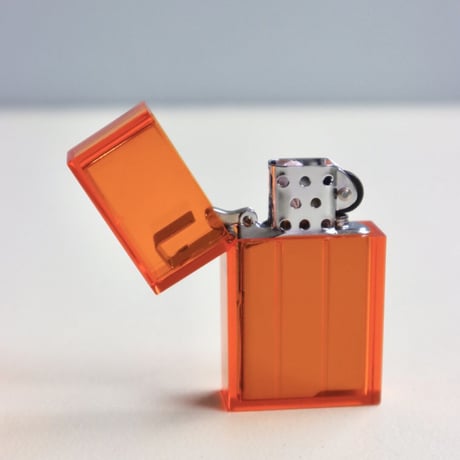 "TSUBOTA PEARL" HARD EDGE TRANSPARENT COLOR - Orange -