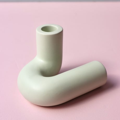 "OCTAEVO" Templo Candle Holder - light mint  -