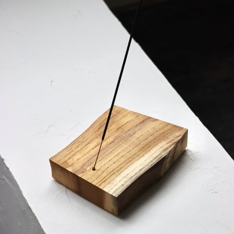 " TORINOKI FURNITURE " Wood Incense Holder / お香立て