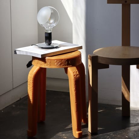 "RUMBA BOR" Choei Classic Stool - Mandarin